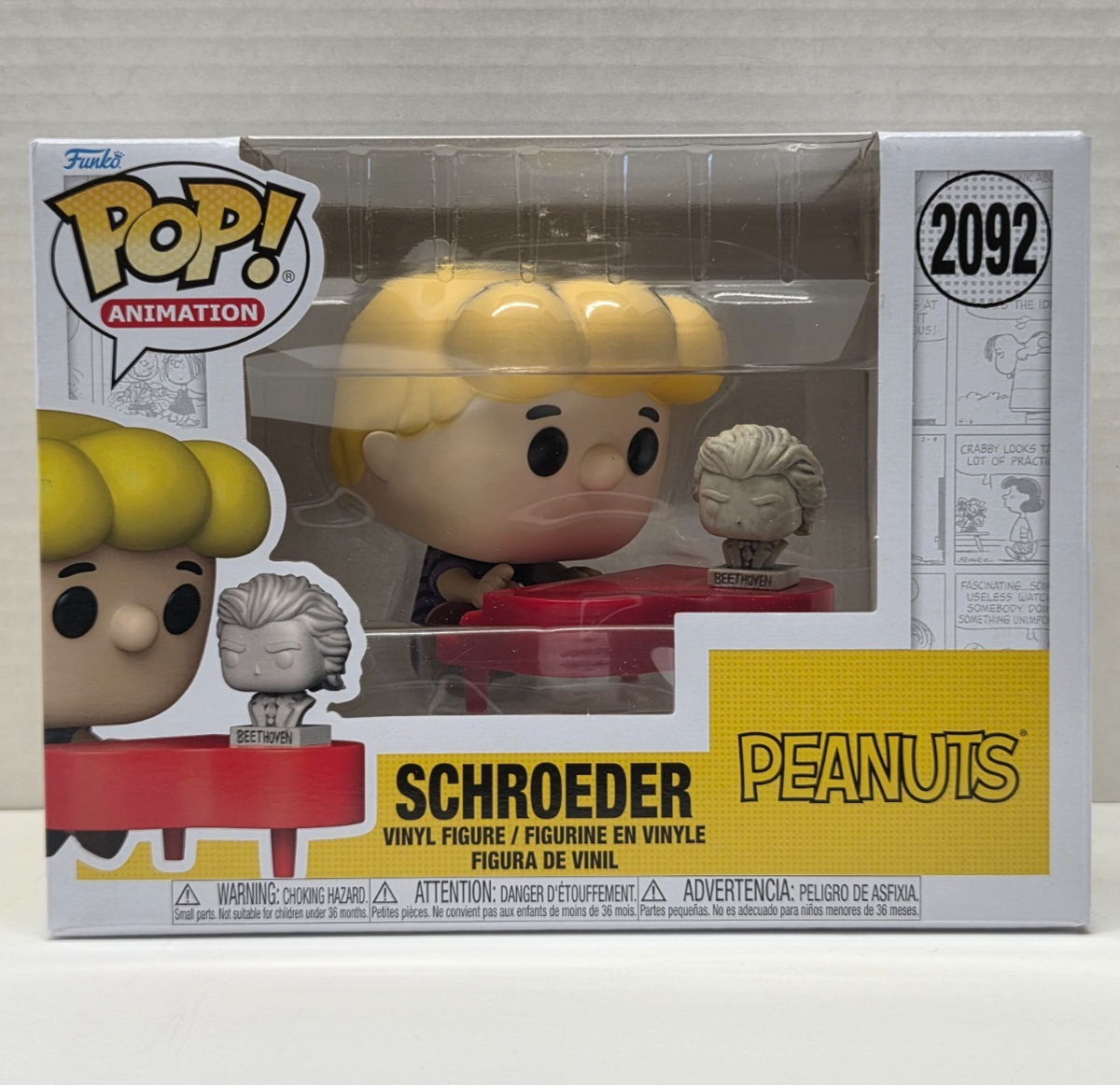SCHROEDER - Peanuts - Premium Funko POP! Animation #2092 Vinyl