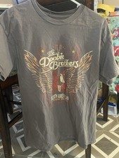 Doobie Brothers North American Tour 2023 Gray T-Shirt Rock & Pop Music Large 