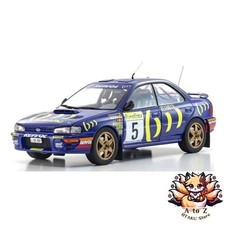 NEW Kyosho Original 1/18 Scale Subaru Impreza 1995 Monte Carlo #5 Finished Model