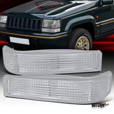 Fit 1993-1996 Jeep Grand Cherokee Parking Signal Lamps Bumper Lights Leftright Fit 1993-1996 Jeep Grand Cherokee Parking Signal Lamps Bumper Lights Leftright