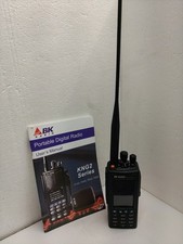 BK KNG2-P150 VHF P25 Digital Radio AA battery holder antenna manual color displ