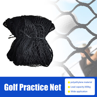 10x10' Golf Practice Net Heavy Duty Netting Impact Hitting Sports Barrier Yard