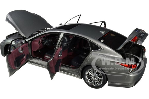 LEXUS LS500h MANGAN LUSTER GRAU METALLIC 1/18 MODELLAUTO VON AUTOART 78867 - Bild 2 von 6