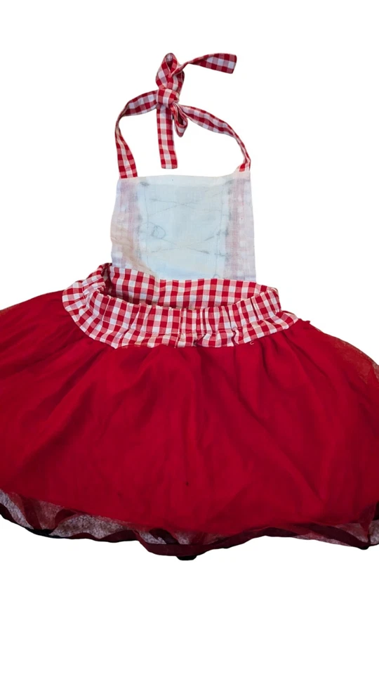 Little Red Riding Hood Baby Girl Costume 12 18 Months Cape Outfit 2 Pc Set Dress - Image 2 of 4