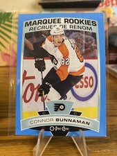 2019-20 O-Pee-Chee Update Marquee Rookies Blue #646 Connor Bunnaman - Flyers