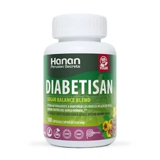 Hanan Diabetisan Sugar Balance Blend | 100 Capsules | Naturally Aids in Supporti