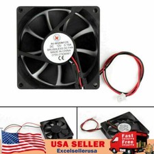 DC Brushless Cooling PC Computer Fan 12V 8020s 80x80x20mm 0.15A 2 Pin Wire UE