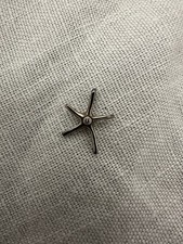 Sio Due Seestern Anhänger 925 Silber mit kleinem Diamant exklusiv für Sylt