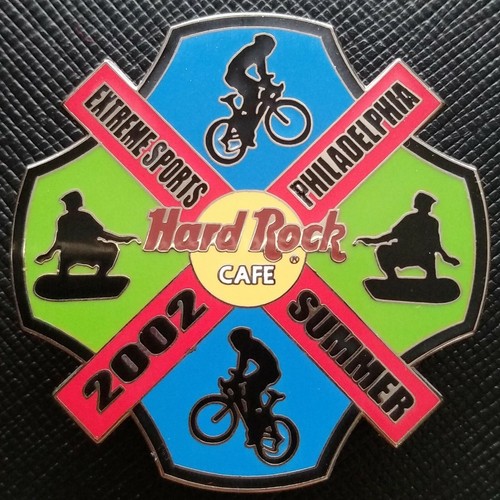 PHILADELPHIA US☑️ Hard Rock CAFE®HRC🎸PIN 2002 SUMMER EXTREME SPORTS LE 500✅LOGO - 第 1/3 張圖片