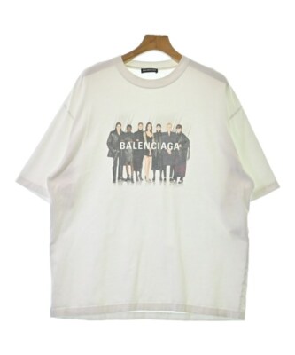 BALENCIAGA T-shirts/Cut & Sewns White XL 2200533249053 | eBay