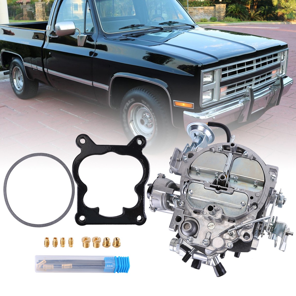 350 Chevy Carburetor NEW Level 1 Rochester Quadrajet With Climatic 350 Chevy Carburetor NEW Level 1 Rochester Quadrajet With Climatic