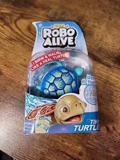 Zuro Robo Alive Real Life Robotic Pet Water Activated Swims Tiny Turtle NEW!