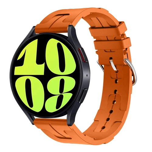 Correa deportiva de silicona de 20 mm 22 mm para reloj Samsung Galaxy 7 FE 6 5 4 clásico - Imagen 4 de 37