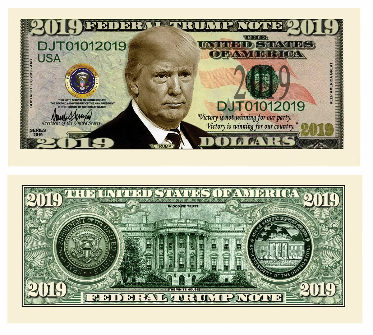 President on 2024 5 dollar bill