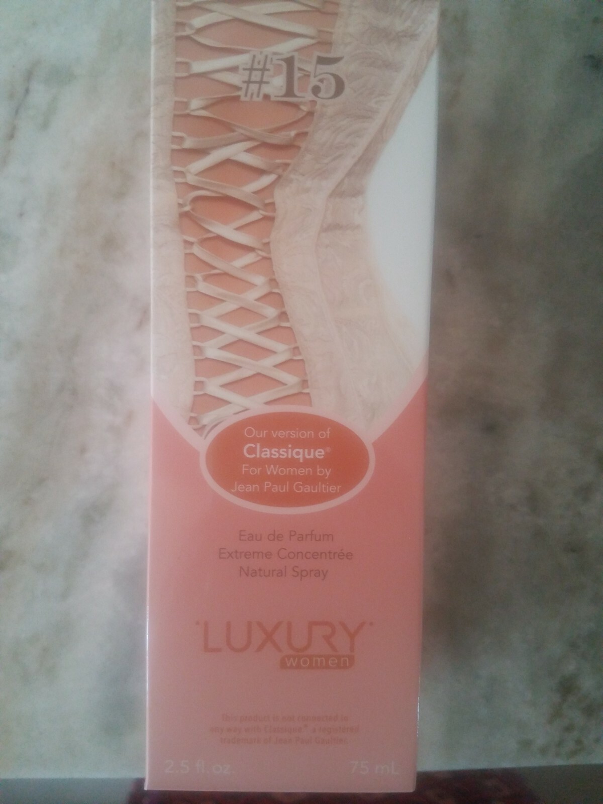 2x Luxury #15 Womens Perfume like Classique by Jean Paul Gaultier 2.5 oz  ea. NIB | Wipes USA
