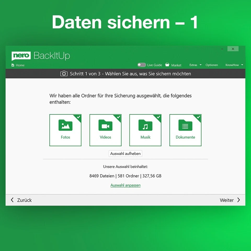 Nero BackItUp 2024 - System Backup - Lizenz für 1 PC - PC Download Version - Bild 3 von 4