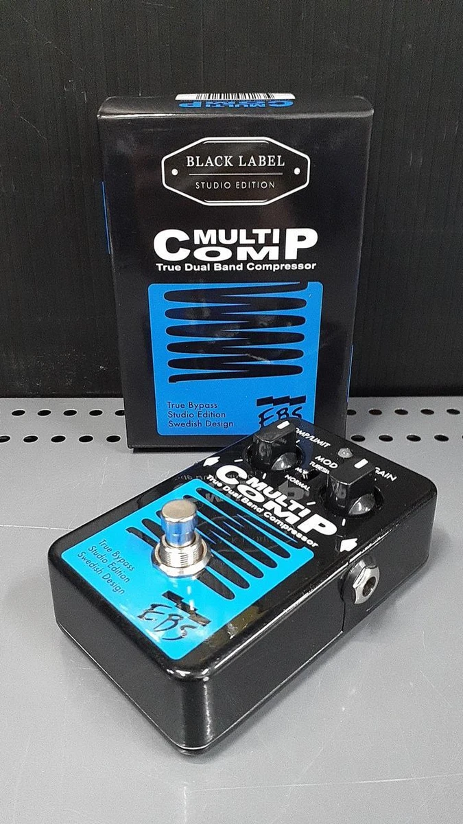 EBS MULTI COMP True Dual Band Bass Compressor Pedal From Japan | eBay