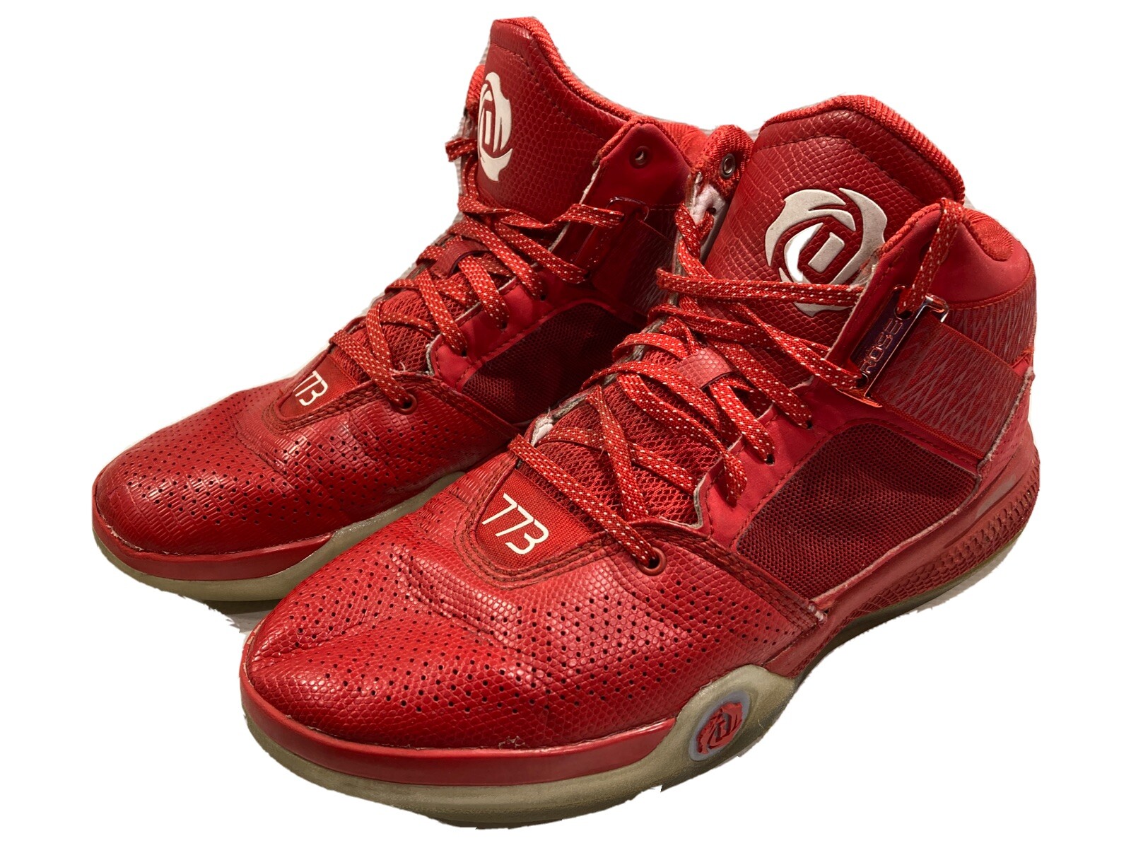 Size 9 - adidas D Rose 773 4 Red for 