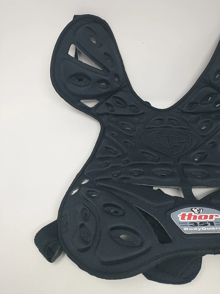 Protector de pecho Thor 351 cuerpo suave tamaño adulto pequeño, negro, motocross Foto 2 de 4
