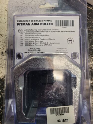 Matco PITMAN ARM PULLER PA496 518684 SEE COMPATIBLE 4-Wheel Drive Vehicles - Foto 2 di 2