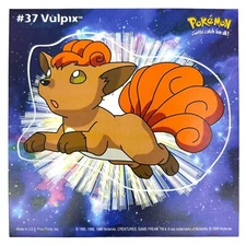 Pokemon Collect 'em Stick-Ups Vulpix #37 Large 4” Sticker Priss Prints