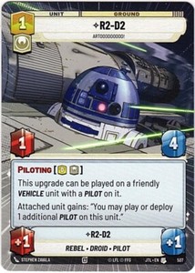 Star Wars Unlimited Jump To Lightspeed R2-D2 Hyperspace (Uncommon)