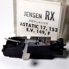 NOS Tested JENSEN RX Cartridge for Astatic 17 153 Electro Voice 149 BSR C-1