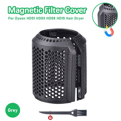 Filter Cover For Dyson Hair Dryer HD01/03/08/15 Magnetic Suction Opening Design - Picture 10 of 10