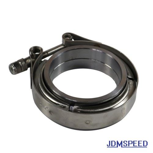 V-Band Flange & Clamp 2 X 2.5" Kit Fit Stainless Steel Turbo Exhaust Downpipes - Picture 11 of 11