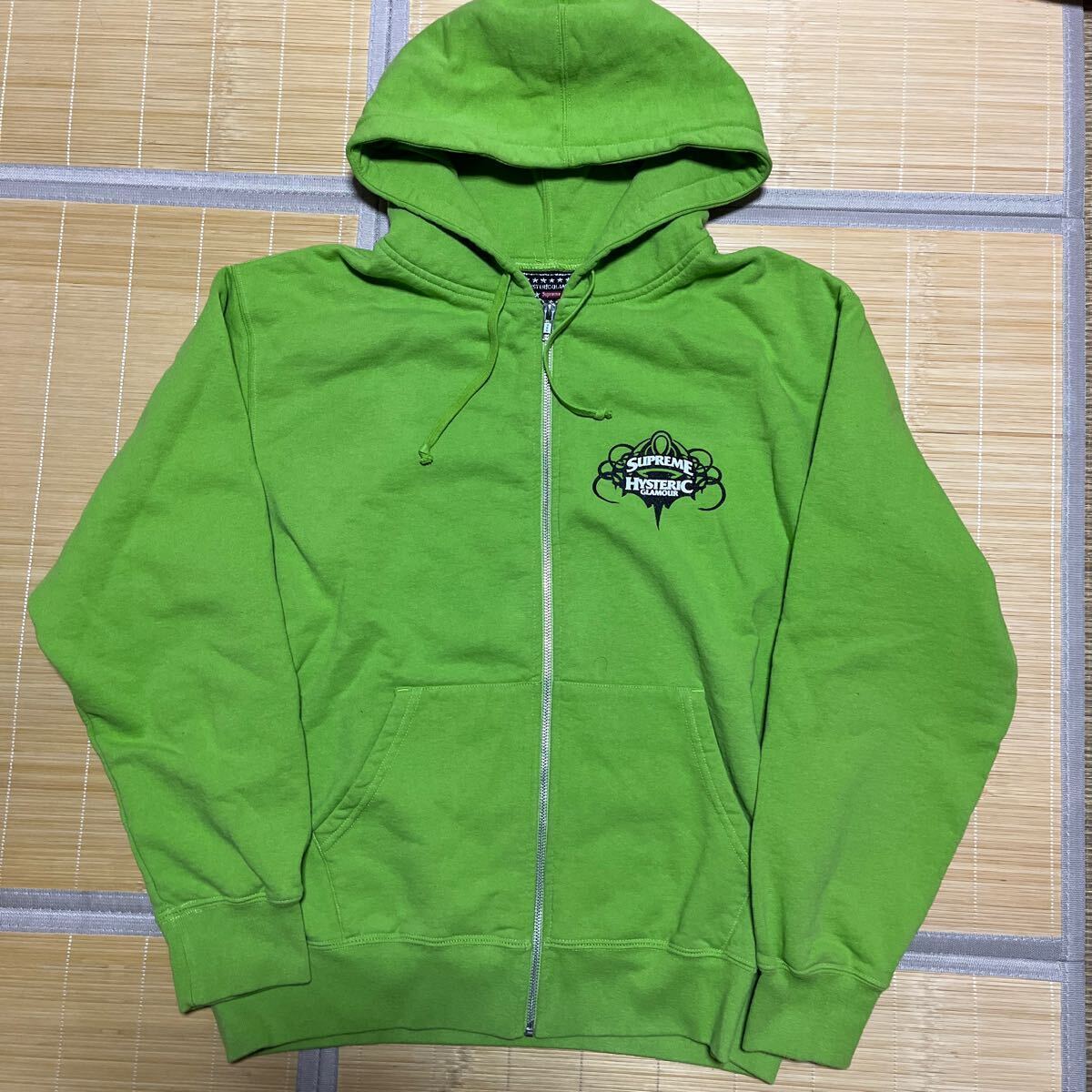 21Ss Supreme Hysteric Glamor Zip Up Hooded Sweatshirt Girl M 21Ss Supreme Hysteric Glamor Zip Up Hooded Sweatshirt Girl M