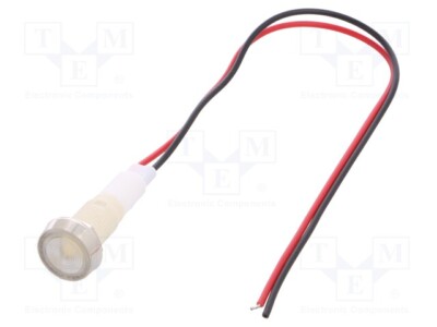1 Stück, Kontrollleuchte: LED IND10P-110W-W /E2DE