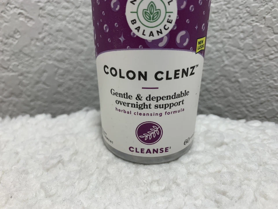 Colon Clenz, Gentle & Dependable ~ Overnight Support 60 VegCaps ~ FREE SHIPPING! - Image 3 of 4