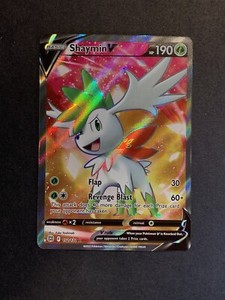 Shaymin V 152/172 NM Full Art Brilliant Stars Pokemon Card
