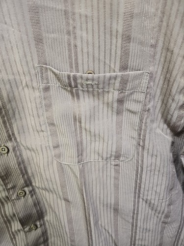 David Taylor Luxury Microfiber Men’s L Long Sleeve Button Up Shirt - Picture 2 of 7
