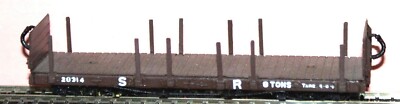 Lynton Barnstaple Drehgestell Plattformwagen 009 J6 unlackiert oo Maßstab Modelle Kit