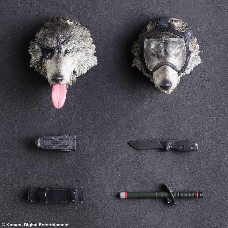 PLAY ARTS改 D-DOG 「L GEAR SOLID V 」 Play Arts Kai MGS V D-Dog: