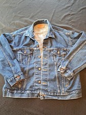 Vintage Levi's Jean Jacket Size XL Made In The USA