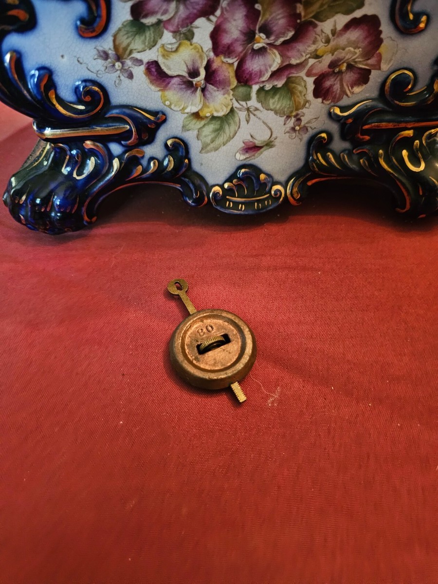 Antique Waterbury Porcelain Clock - Parlor No. 91 Mantle Clock