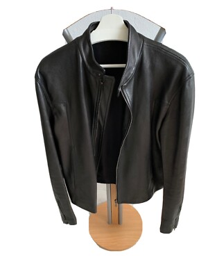 JIL SANDER LEDERJACKE IN L- Gr. Italienische 52