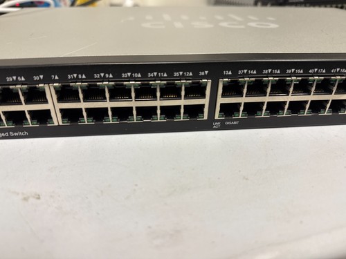 Cisco SG300-52 48-Port Gigabit Network Switch - Picture 4 of 9