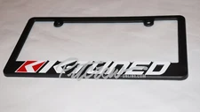K-Tuned License Plate Frame universal k20 k24 eg ek dc2 tsx 