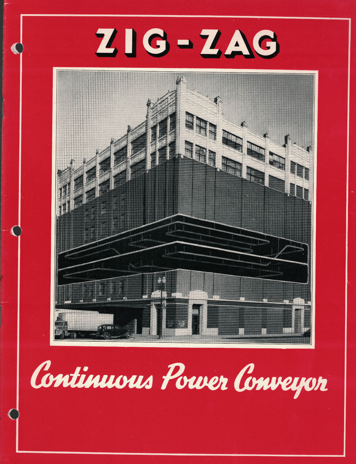 Zig Zag Continuous Power Conveyor Catalog Richards Wilcox
