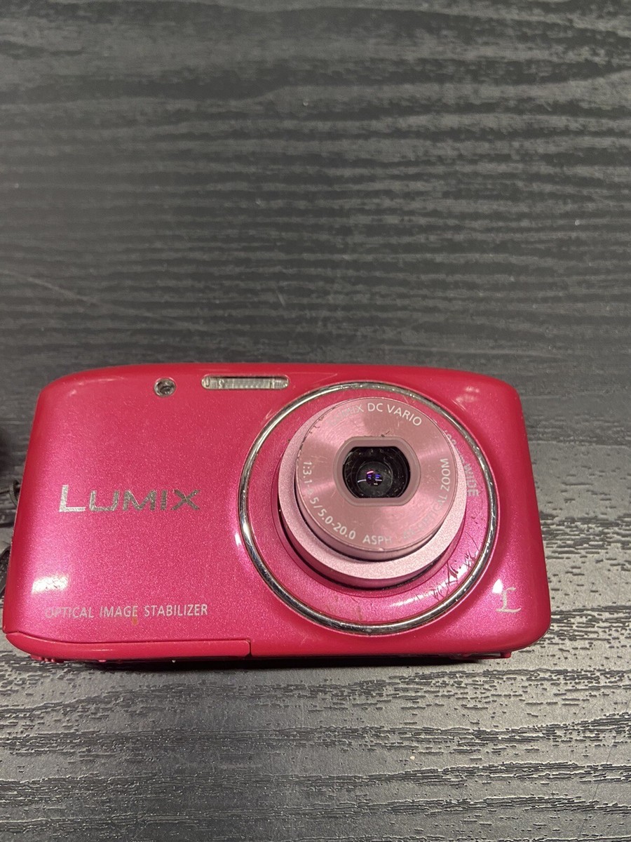 Panasonic LUMIX DMC-S2 Pink Digital Camera. 4X Zoom Optical