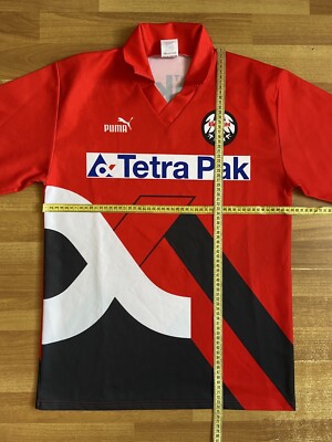 ウェア Puma Eintracht Frankfurt 93-94 1993-94 Eintracht Frankfurt Home Shirt #9 - 7/10 - (XS)