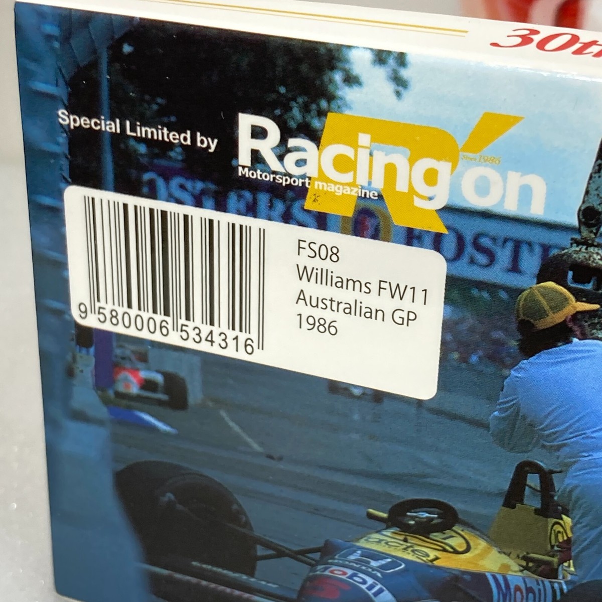 Spark 1/43 Williams FW11 Winner Australian GP 1986 N.Mansell Spark 1/43 Williams FW11 Winner Australian GP 1986 N.Mansell