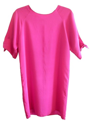 amanda uprichard mirai silk dress Amanda Uprichard Mirai Silk Mini Dress in Magenta Women's Size: Small
