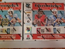 2022 CHRONICLES DRAFT PICKS FOOTBALL FIRST OFF THE LINE HOBBY BOX FOTL 