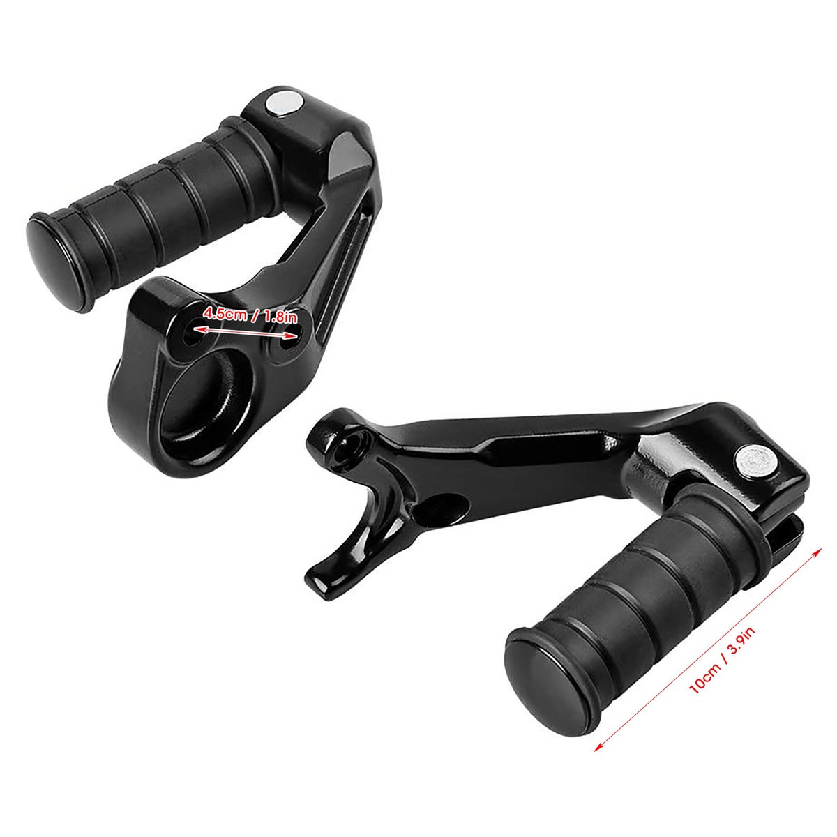 Motorcycle Footpegs Passenger Skidproof Comfortable Footrest For