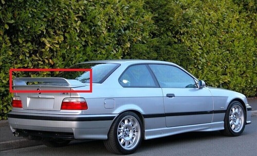 SILVER 354 Rear Trunk Spoiler Wing For 1992-1999 BMW 3 Series E36 M3 LTW GT A