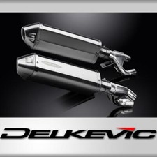 YAMAHA V-MAX 1200 1984-2007 320mm TRI STAINLESS BSAU SILENCER EXHAUST KIT